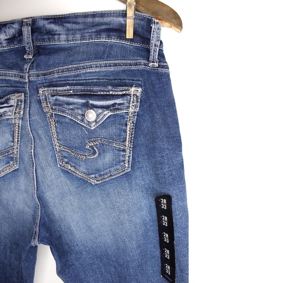 Silver Jeans Elyse Slim Boot Jeans 28 6 - Picture 12 of 13